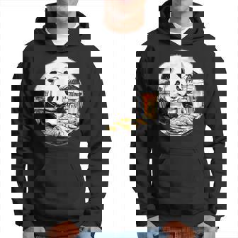 餃子 パンダ おもしろ 面白い ギョーザ ビール 和風 パーカー - Kawaiitshirt