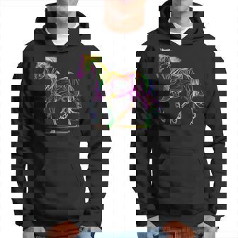 馬術 カラフル 馬好き 西洋 ロデオ パーカー - Kawaiitshirt