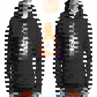 麻雀 牌 面白いtシャツ おもしろ モナリザ グッズ 服 面白い ネタ メンズ 中 パーカー - Kawaiitshirt