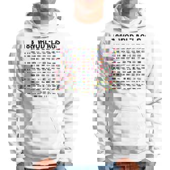 188 世界の国旗 世界の国旗 世界地図 パーカー - Kawaiitshirt