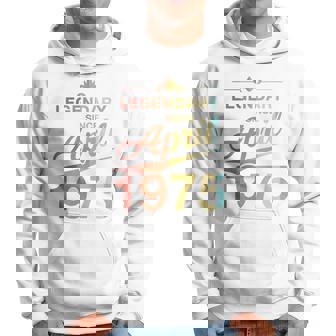 50Th Birthday 1975年4月生まれ 50歳 ヴィンテージ 長袖tシャツ パーカー - Kawaiitshirt