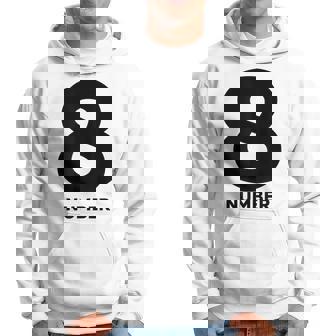 8 数字 パーカー - Kawaiitshirt