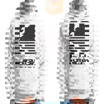 80年代ヴィンテージコダックロゴ ブラック パーカー - Kawaiitshirt