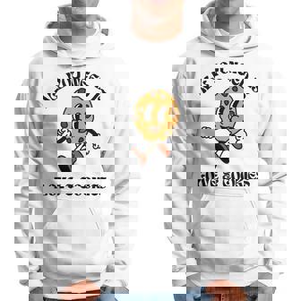 All You Need Is Love And Cookies レトロ 70年代 かわいい ハッピークッキー 長袖tシャツ パーカー - Kawaiitshirt