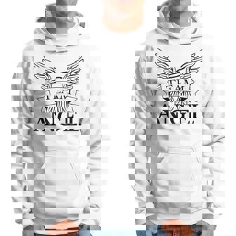 Angel Wings With Halo Fun Kapuzenpullover - Geschenkecke
