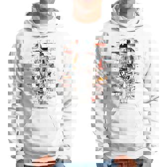 Astronautepace Aquarelle Astronaute Sweat à capuche - Cadeauxyz