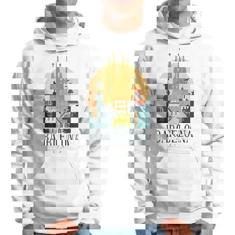 Barcelona España Catedral Ciudad Española Recuerdo Sudadera - Regaloses