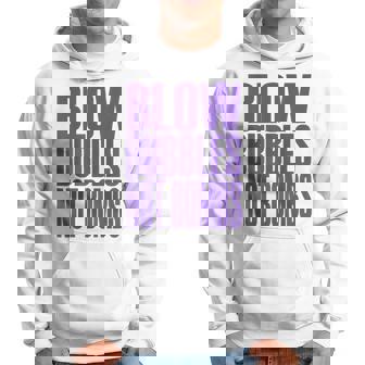 Big Print スローガン Blow Bubbles Not Bombs Rave Classic パーカー - Kawaiitshirt