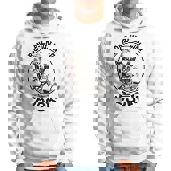 Bone-Chilling 本 スケルトン 読書 ブックワームブックラバーズ 長袖tシャツ パーカー - Kawaiitshirt