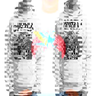 Budgiezilla 面白いインコ セキセイインコ セキセイインコ セキセイインコ 鳥好き パーカー - Kawaiitshirt