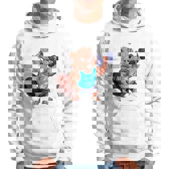 Bóbr Kurwa Gym Fitness Meme ボディービルダー&パンパー 長袖tシャツ パーカー - Kawaiitshirt