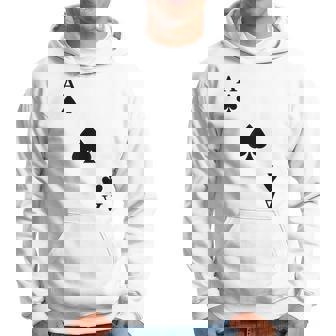 Carte À Jouer As Pique Carnaval Costume Poker Sweat à capuche - Cadeauxyz