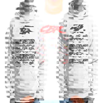 Cbr、オートバイ、バイク、バイカー、スポーツバイクの進化。 パーカー - Kawaiitshirt