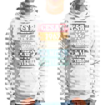 Cesar 55 Cumpleaños Regalo Años Divertido Decoración 1967 Manga Larga Sudadera - Regaloses