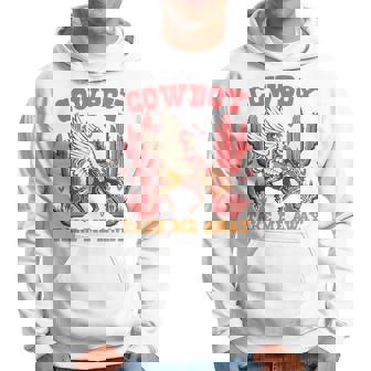 Cowboy Take Me Away ウエスタンバレンタインデー 長袖tシャツ パーカー - Kawaiitshirt