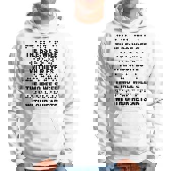 Día Braille Cool Braille Profesor De Braille Con Discapacidadisual Sudadera - Regaloses