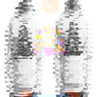 Dj フトアゴヒゲトカゲ 音楽愛好家のキッズ ディージェイ パーカー - Kawaiitshirt