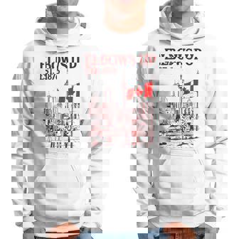 Elbows Up Canada Est 1867 カナダ国旗 カナダ地図 カナダ パーカー - Kawaiitshirt