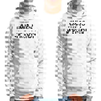 Gaming Is My Religion 面白いオタクゲームステートメント パーカー - Kawaiitshirt