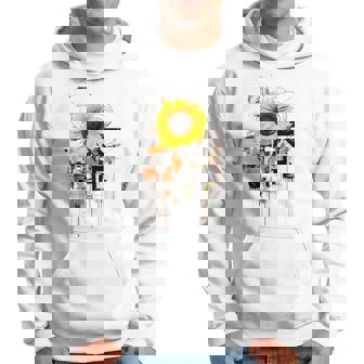 Girasol Diseño Abstracto Flor Pintura Girasol Sudadera - Regaloses