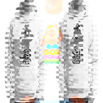 God Goals グラインドメラニン クリスチャン 楽しい ブラック クイーン ガールズ パーカー - Kawaiitshirt