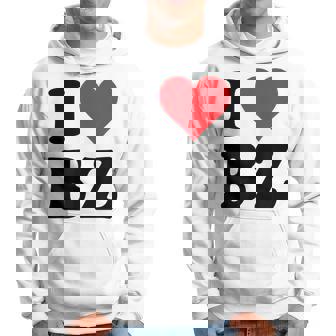 I Heart Bz イニシャル I Love BZ 姓 B Z パーカー - Kawaiitshirt