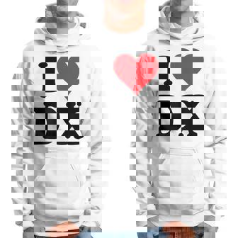 I Heart Dx Initials I Love DX First And Last Name D X パーカー - Kawaiitshirt