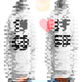 I Heart Gd Initials I Love GD First And Last Name G D パーカー - Kawaiitshirt