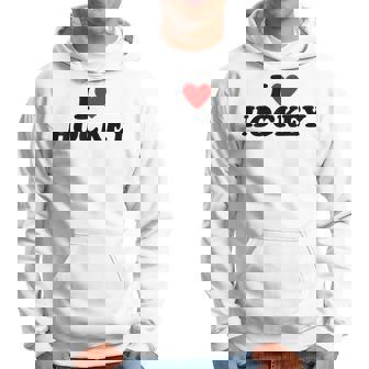 I Heart Hockey パーカー - Kawaiitshirt