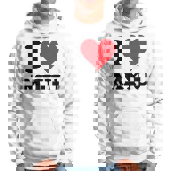 I Heart Miyu ファーストネーム I Love パーソナライズ パーカー - Kawaiitshirt