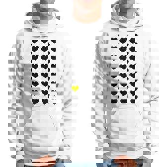 Heart Yellow 長袖tシャツ パーカー - Kawaiitshirt