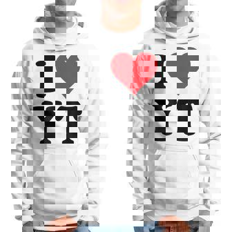 I Heart Yt Initials I Love YT First And Last Name Y T パーカー - Kawaiitshirt