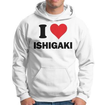 I Heart 石垣 Japan Love 日本土産 パーカー - Kawaiitshirt