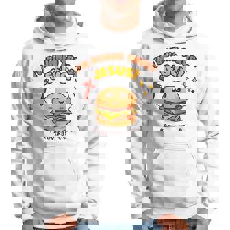 I'm Bunna Trust Jesus 箴言 クリスチャンハンバーガーしゃれ パーカー - Kawaiitshirt