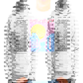 Japan City Pop カワイイ 80年代 日本アニメ 音楽 美学 パーカー - Kawaiitshirt