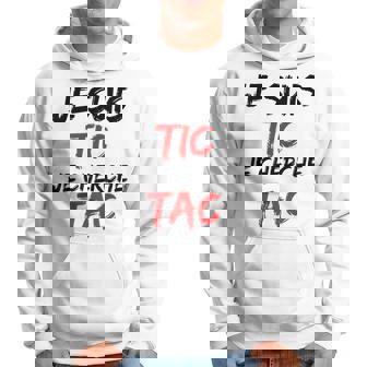 Je Suis Tic Je Cherche Tac Déguisement Tic Et Tac Duo Sweat à capuche - Cadeauxyz