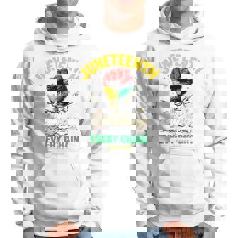 Junenth Breaking Every Chainince 1865 Fist Pride 長袖tシャツ パーカー - Kawaiitshirt