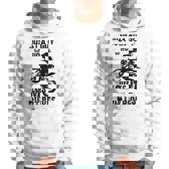 メンズ Just A Guy Who Loves ダートバイク 面白い モトクロス パーカー - Kawaiitshirt