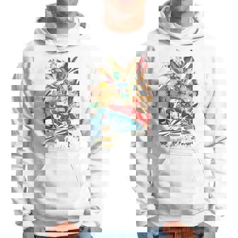 Justice Leaguetarburst Blue Kapuzenpullover - Seseable