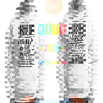 Kitaabsolvent Kitaabgänger Kindergarten Abschied Children's Kita Geschafft Kita Abgänger Kindergarten Child Graduation 2025 Gray Kapuzenpullover - Seseable