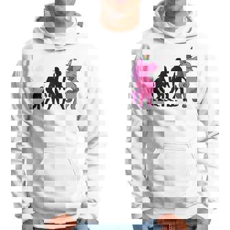La Evolución Termina Con Un Unicornio Diseño Divertido Gay Sudadera - Regaloses