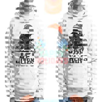 Lab クリスマス ラブラドールレトリバー Yappy Holidays Dog パーカー - Kawaiitshirt