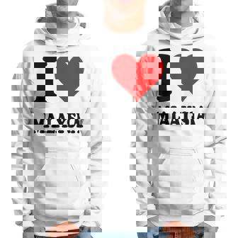 I Love Malaysia パーカー - Kawaiitshirt