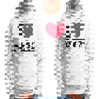 I Love Nice アイ・ラブ・ニース パーカー - Kawaiitshirt