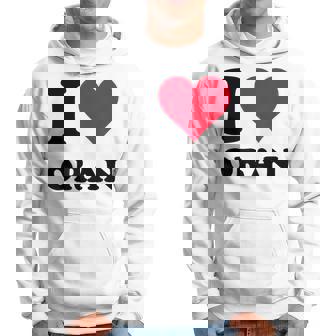 I Love Oran パーカー - Kawaiitshirt