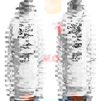 I Love Tokyo、Tokyo Japan 富士山、東京ファッショングラフィック パーカー - Kawaiitshirt