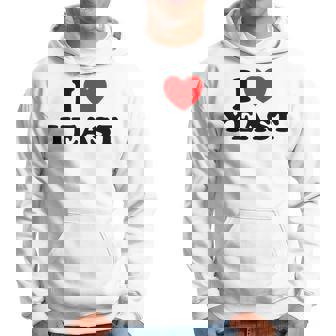 I Love Yeast 面白くてかわいい栄養パン屋フードヌーチファン パーカー - Kawaiitshirt