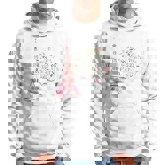 Meet Me In Paris 水彩プリントtシャツ エッフェル塔 パーカー - Kawaiitshirt