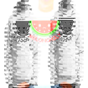 Meloncholy 面白い スイカ しゃれ フルーツ好き。 パーカー - Kawaiitshirt