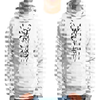 Música Rockera La Mano Del Rocker Sudadera - Regaloses